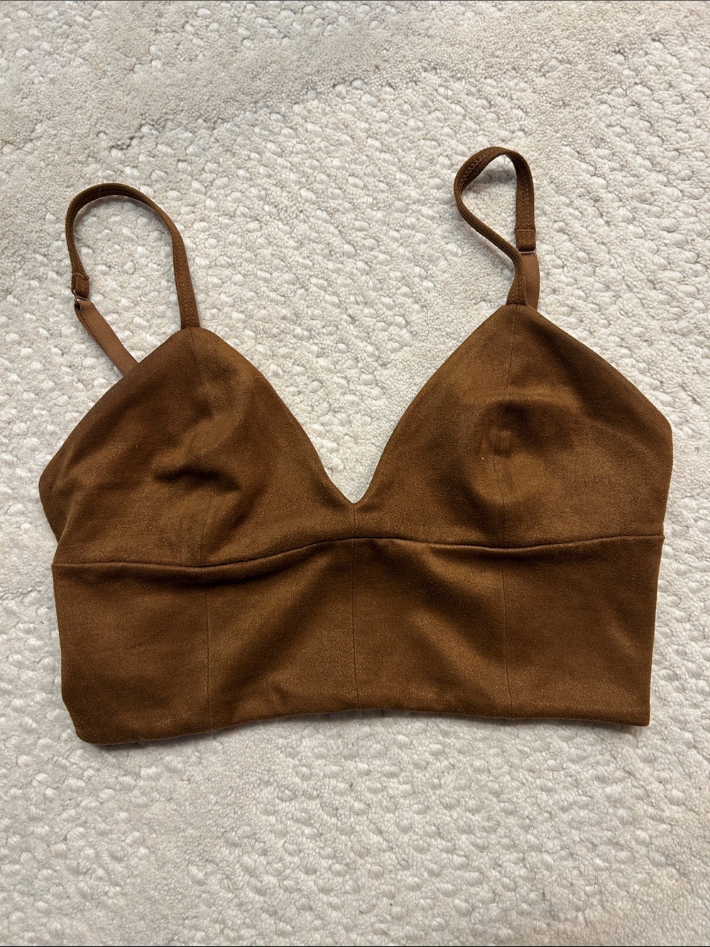 TALULA - Women’s Brown Crop Top